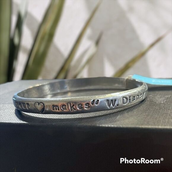 CANADIAN made pewter silver bangles - Picture 2 of 3